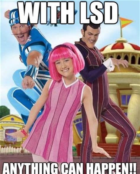 lazy town memes|lazy town meme girl.